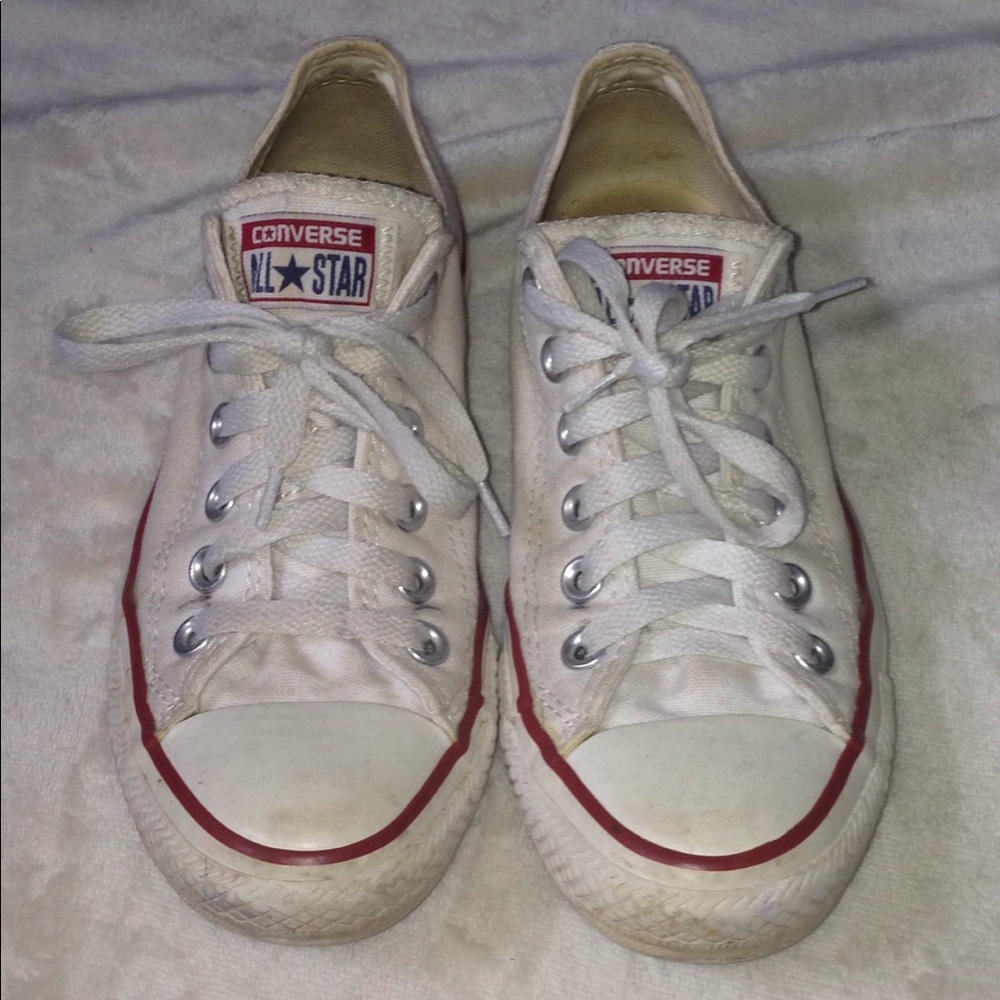 Low Top White Converses